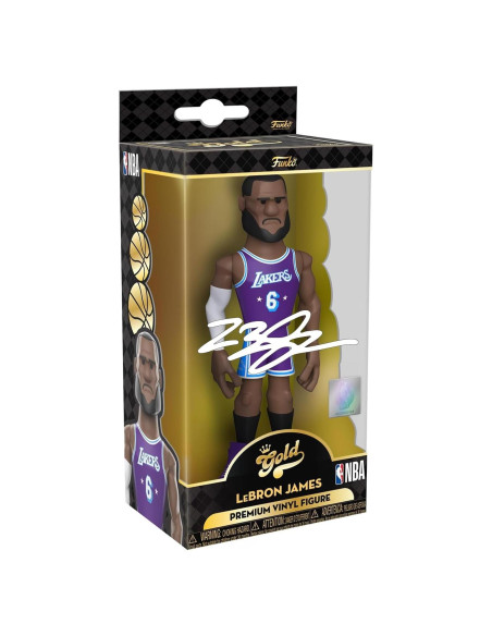 Figurita Funko POP LeBron James Autografiada Facsímil 28cm