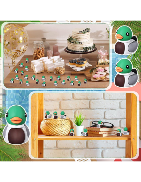 50 Patitos de Goma Mallard Gejoy para Decoración de Halloween 50 Patitos de Goma Mallard Gejoy para Decoración de Halloween