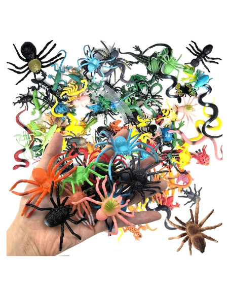 Set de 112 Juguetes de Insectos Realistas YOOHUA
