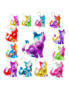 24 Juguetes Antiestrés Gato PSDFH para Niños y Estudiantes