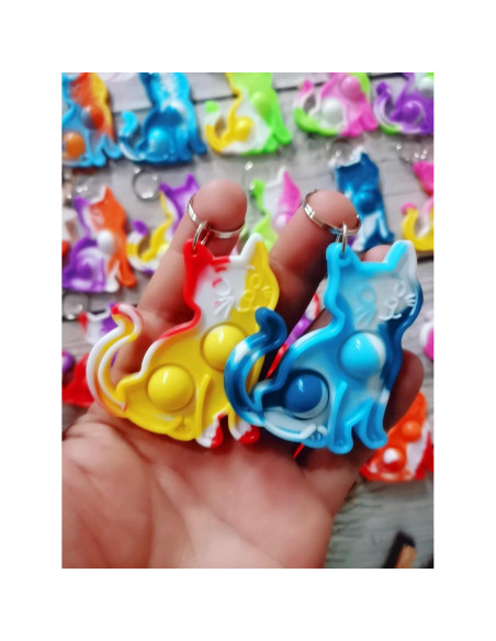 24 Juguetes Antiestrés Gato PSDFH para Niños y Estudiantes