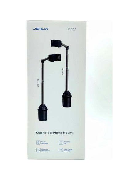 Soporte para teléfono JSAUX SP0210 para portavasos ajustable