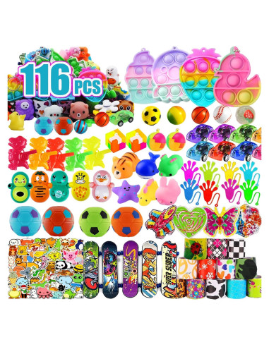 116 Juguetes de Fiesta YOAUSHY para Niños 3 a 8 Años