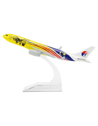 Modelo de avión MH Yellow Tiger 330 15.5 cm de aleación