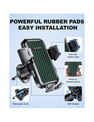 Soporte para Teléfono Guanda 2025 Ajustable 360 Auto
