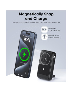 Batería Portátil Magnética 12000mAh Superallure para iPhone 2