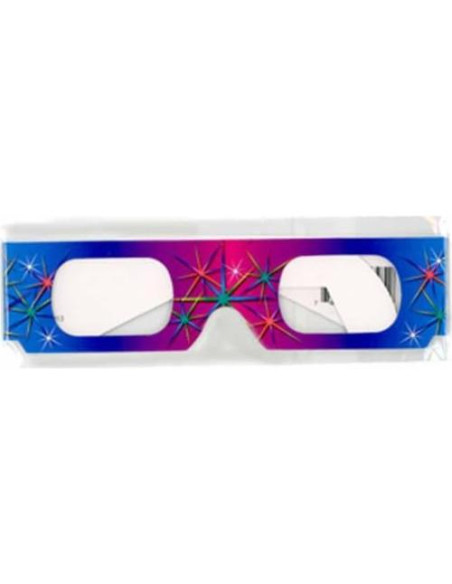 50 Pares Gafas de Difracción Prismática 3D 3Dstereo para Fuegos Artificiales