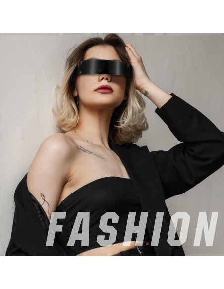 12 Pares Gafas Cibernéticas Futuristas Copkim para Disfraces