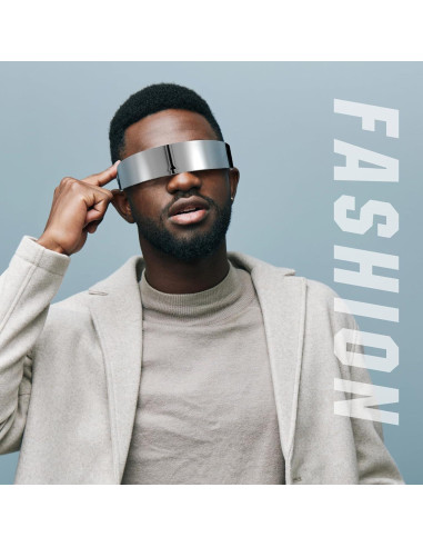 12 Pares Gafas Cibernéticas Futuristas Copkim para Disfraces