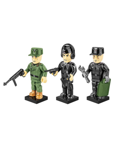 Figura de Tripulación de Tanque Alemán COBI 2053 - 3 Figuras