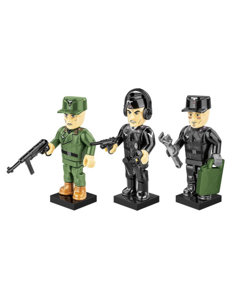 Figura de Tripulación de Tanque Alemán COBI 2053 - 3 Figuras