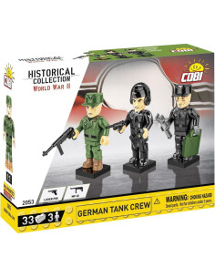 Figura de Tripulación de Tanque Alemán COBI 2053 - 3 Figuras 2