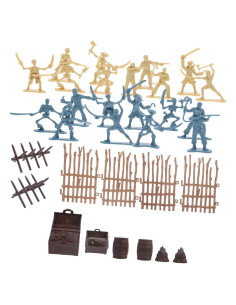 Set de Disfraces de Pirata Garneck 43 Piezas para Niños