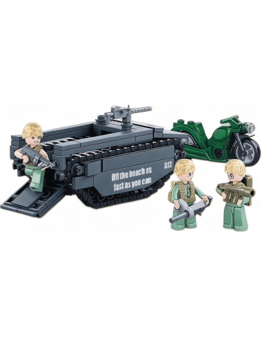 Conjunto de Construcción Militar General Jim Iwo Jima - 1,124 Piezas