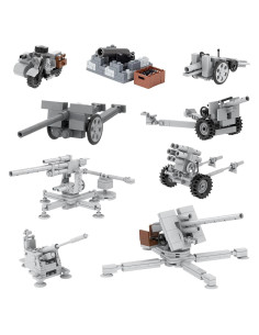 Juego de Bloques de Construcción Militar MOOXI 710PCS WWII