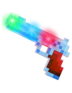 Pistola Pixelada Iluminada ArtCreativity 25.4 cm LED para Niños