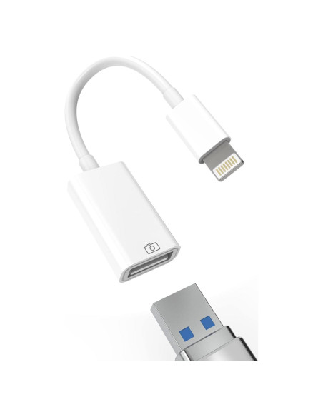 Adaptador Lightning a USB Hembra HOYULLI 32g Compatible iPhone