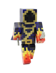 Figura de Acción Mago de Fuego EnderToys 10 cm Articulada 2