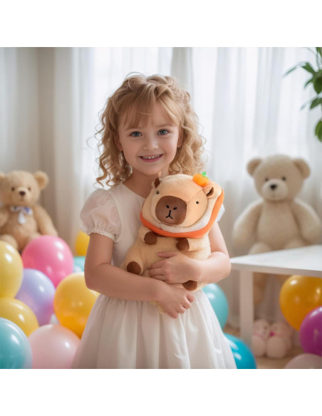 Almohada de Peluche Capibara Suave 30cm NXNYNZ Regalo