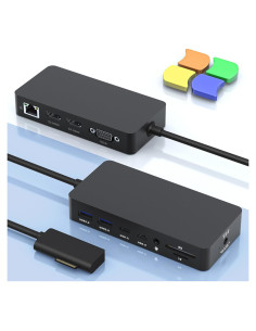 Estación de Acoplamiento KETAKY Pro 12 en 1 para Surface