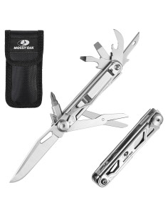 Cuchillo Multitool 12-en-1 Mossy Oak Acero Inoxidable