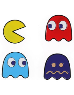Conjunto de Pines de Esmalte Pac-Man 4 Piezas Toynk 2