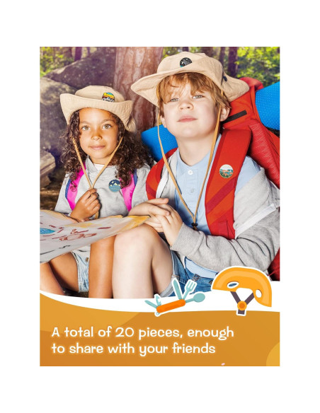 BBTO 20 Pines de Esmalte Vintage para Mochilas - Set Aesthetic