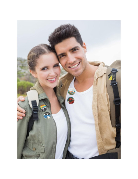 BBTO 20 Pines de Esmalte Vintage para Mochilas - Set Aesthetic