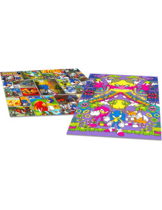 Conjunto de Rompecabezas Sonic the Hedgehog 1000 Piezas + Stickers 2