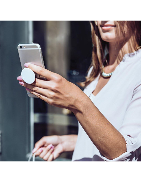 PopSockets PopGrip Lunar Gris - Agarre Intercambiable 13.6g PopSockets PopGrip Lunar Gris - Agarre Intercambiable 13.6g