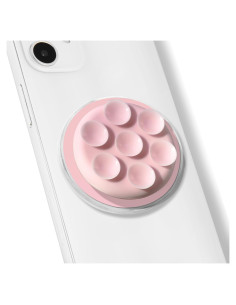 Soporte de Teléfono Magnético On The Grip Rosa - Manos Libres