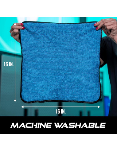 Paño de Microfibra VIKING 2 Paquetes 40.64x40.64cm Azul