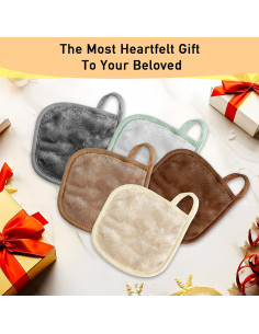 Paño Desmaquillante Natwag - 15 Toallas Microfibra Suaves 12.7 cm 2