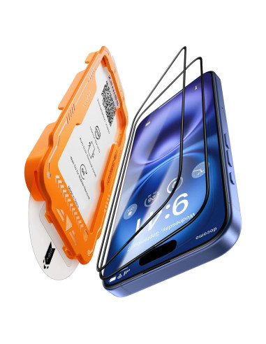 Protector de Pantalla Zeniss 9H+ para iPhone 16 Plus - 2 Pzs