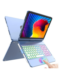 Funda con teclado HOTLIFE para iPad Pro 11" y Air 10.9