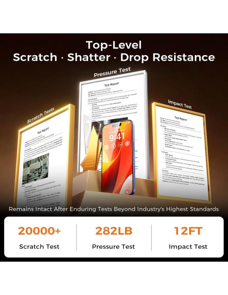 Protector de Pantalla Zeniss 9H+ para iPhone 16 Plus - 2 Pzs