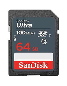 Paquete 5 Tarjetas SanDisk 64GB SDXC Ultra + Lector 2