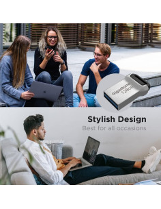 GIGASTONE Z90 128GB 2-Pack USB 3.2 Pen Drive Compacto 2