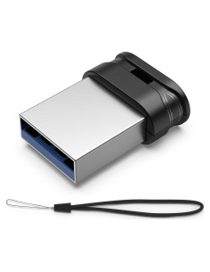 Unidad Flash USB 3.0 RAOYI 128GB Negra con Lanyard