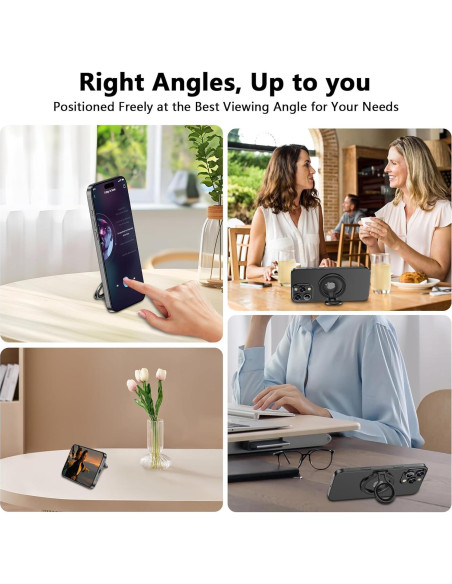 Soporte Magnético para Teléfono Sidpro con Anillo Ajustable