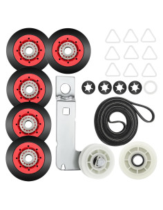 Kit de Reparación Secadora MIFLUS 4392067 5 Ruedas y Polea