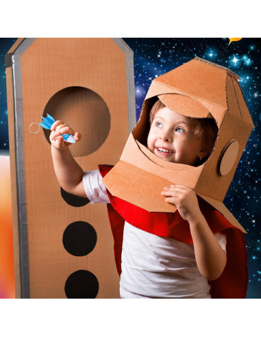 200 Mini Linternas LED Llavero Cohete DeYuXinUS 8.89 cm