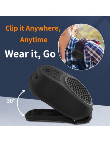 Altavoz Bluetooth Portátil SOFAMIRI S01 3W 24H Negro