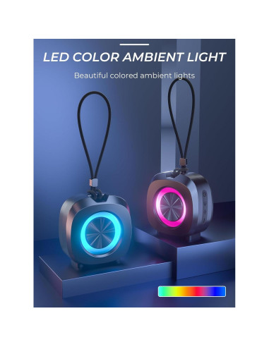 Altavoz Bluetooth Portátil ZZB WP-03B Impermeable 12h Batería