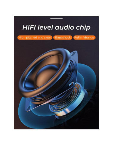 Altavoz Bluetooth Portátil ZZB WP-03B Impermeable 12h Batería