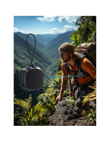 Altavoz Bluetooth Portátil ZZB WP-03B Impermeable 12h Batería
