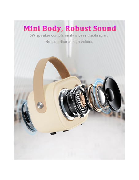 Máquina de Karaoke PRUNUS C20 Portátil Bluetooth con Micrófono