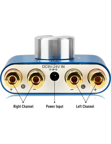 Amplificador Bluetooth Facmogu F900S 160W Estéreo Hi-Fi 2 Canales