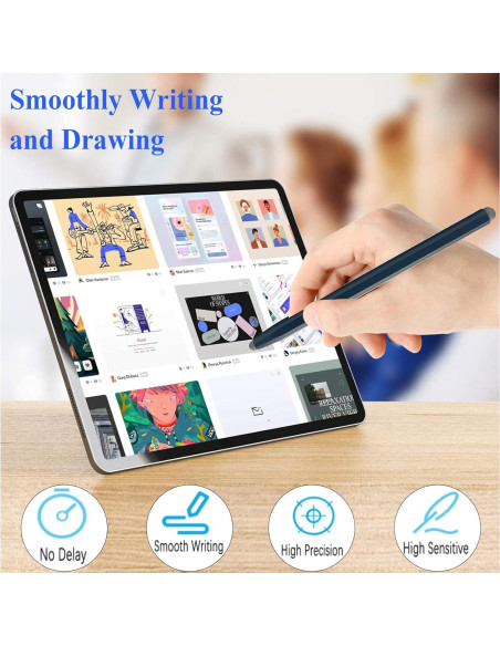 Bolígrafo Estilógrafo 2-en-1 Kenkor para Pantalla Táctil