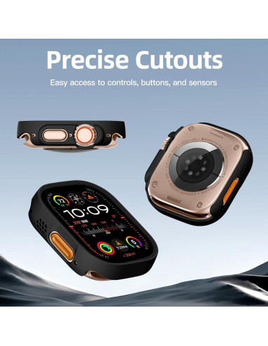 Funda de Vidrio Templado Adorve para Apple Watch Ultra 49mm